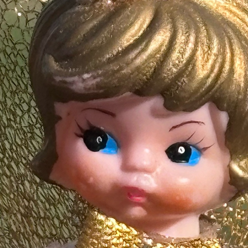 Vintage 1950’s/60’s Lit Angel Tree Topper! - Picture 4 of 9